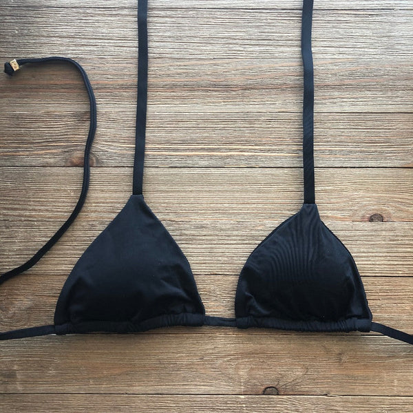 Light Black Triangle Top-0