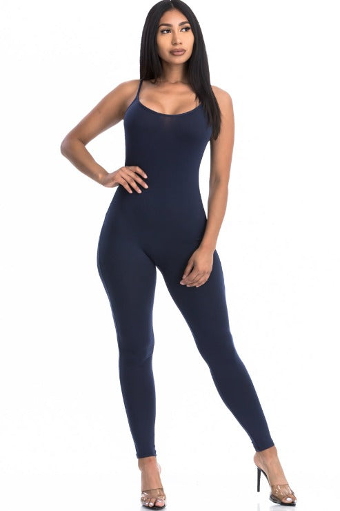 Solid Bodycon Cami Jumpsuit (CAPELLA)-10