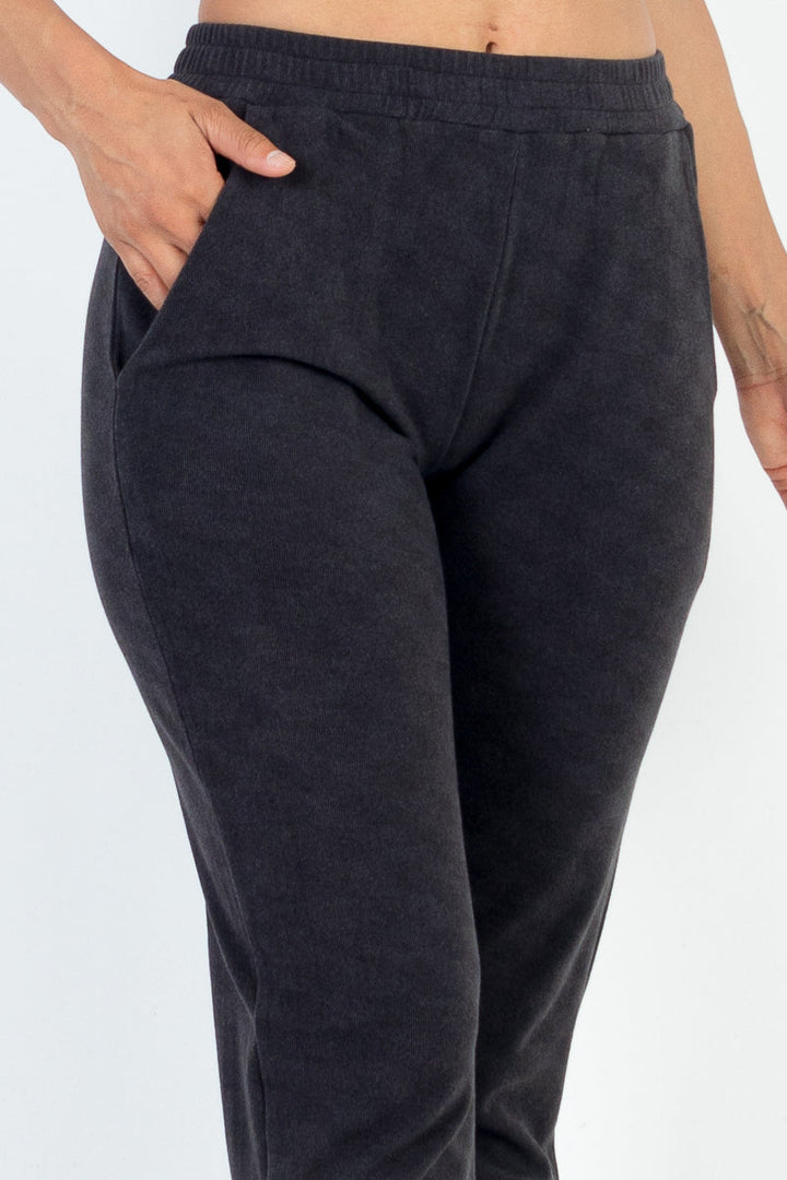 Ribbed Side Pocket Joggers (CAPELLA)-3