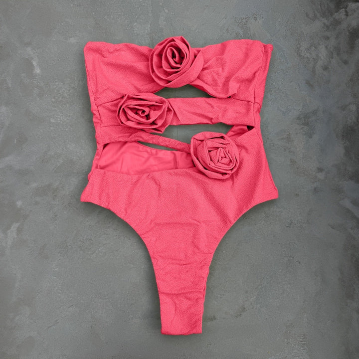 Laurice Coral Delight Seashore Textured One Piece Swimsuit-0