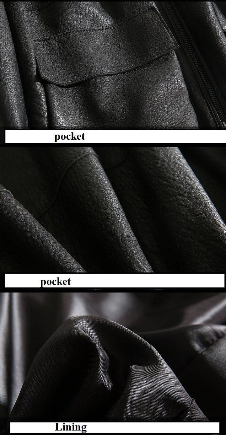 Casual Genuine Womens Leather Coat-2