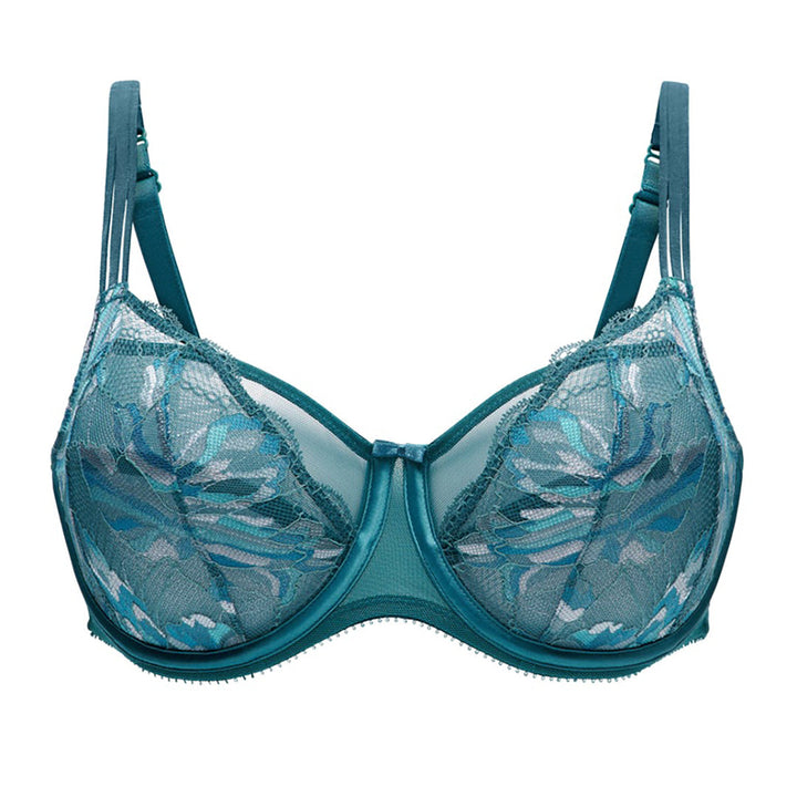 Conturelle Bloomy Days Sheer Lace Wired Bra-4