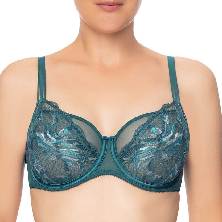Conturelle Bloomy Days Sheer Lace Wired Bra-2