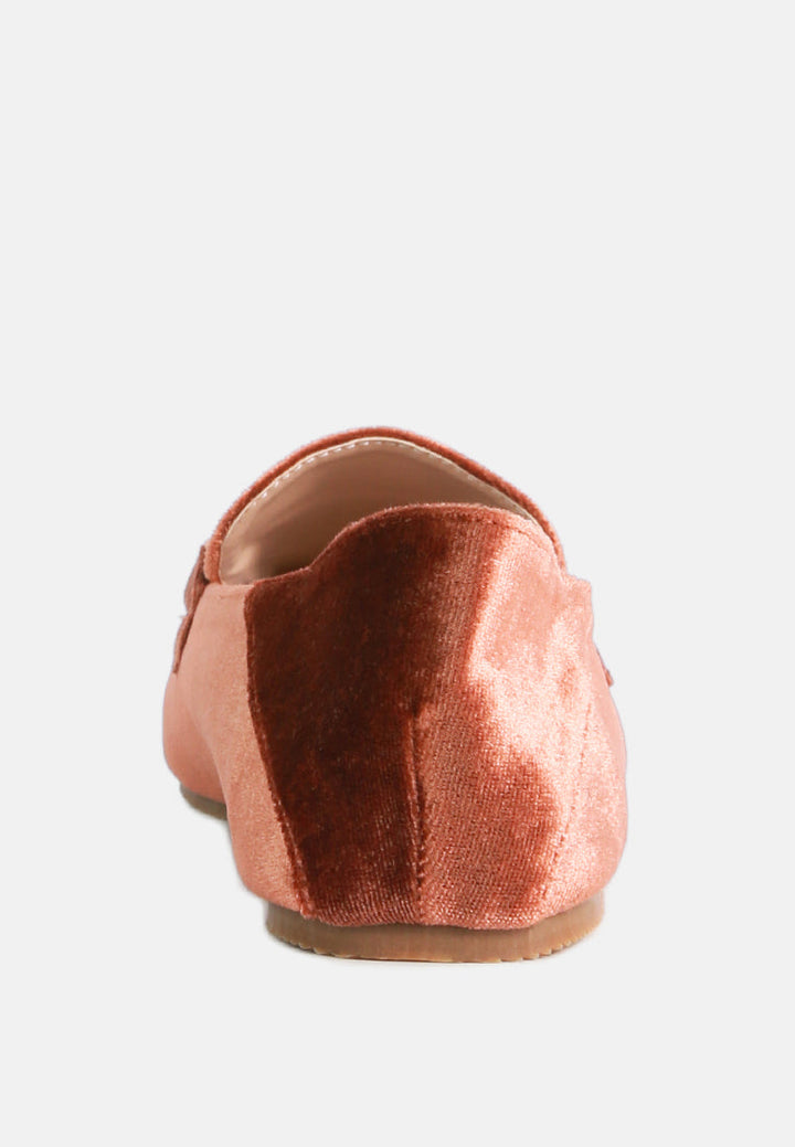 Velvet Metal Show Detail Loafers-4