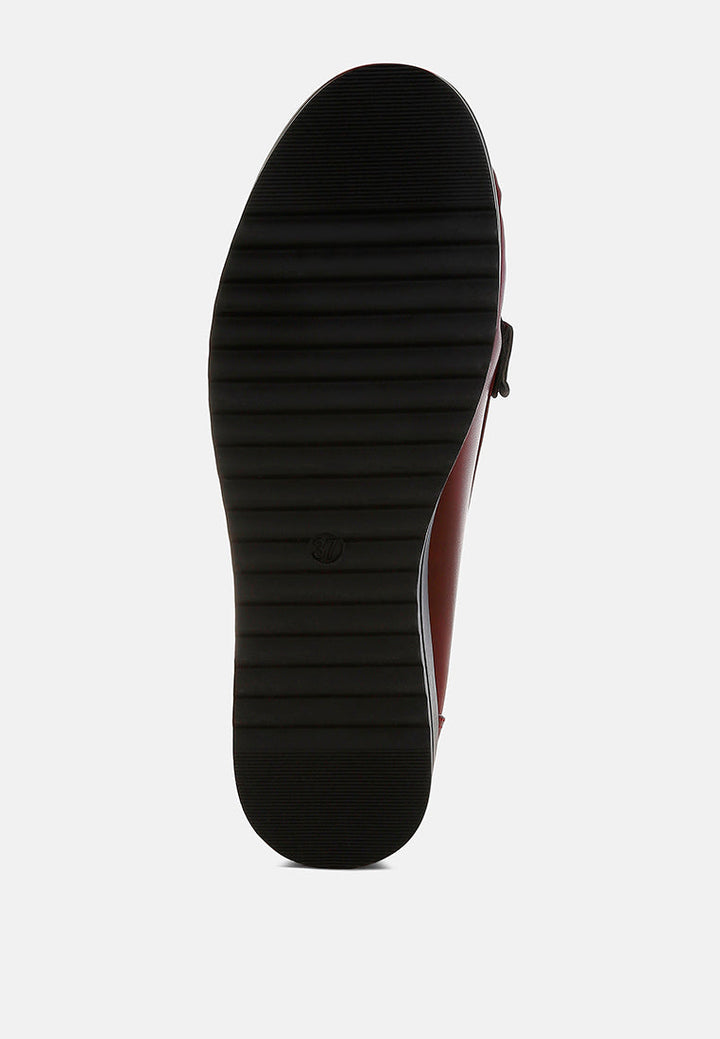 Croyda Fringed Nubuck Loafers-4