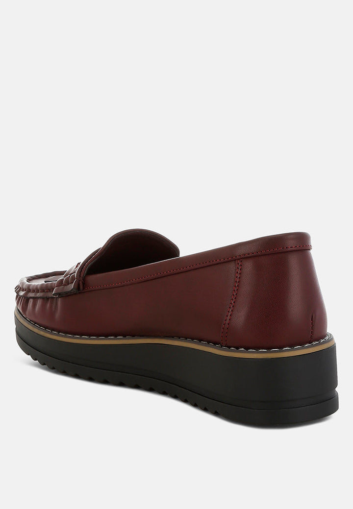 Croyda Fringed Nubuck Loafers-2