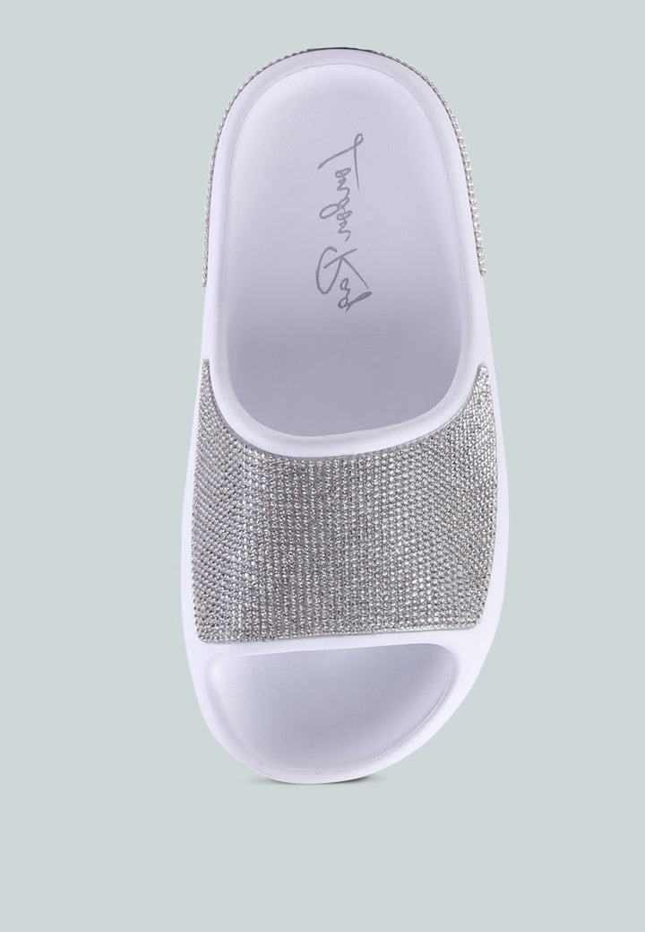 Dumba Diamante Pool Sliders-3