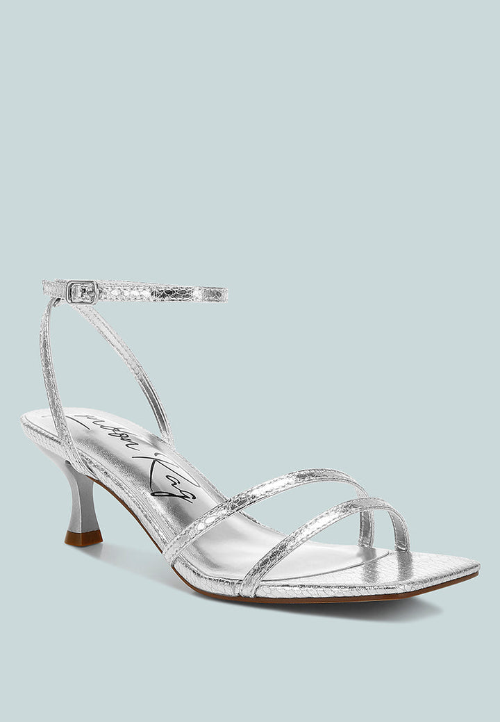 Deacon Faux Leather Strappy Sandals-1