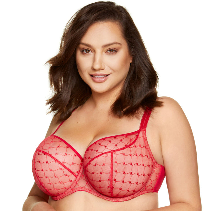 Sheer Mesh 3-Part Bra Gorteks Euphoria-4