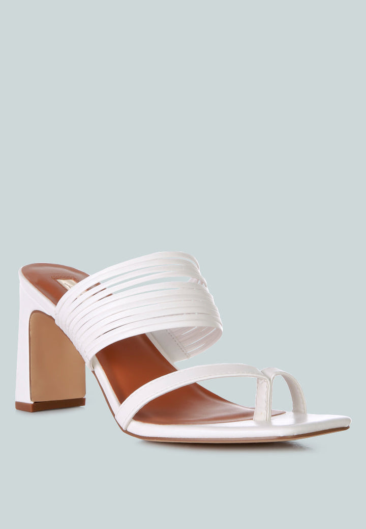 Follow Me Mid Block Heel Sandals-1