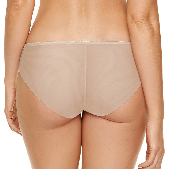 Semi Sheer Low Rise Bikini Panty Pamela Cappuccino-1