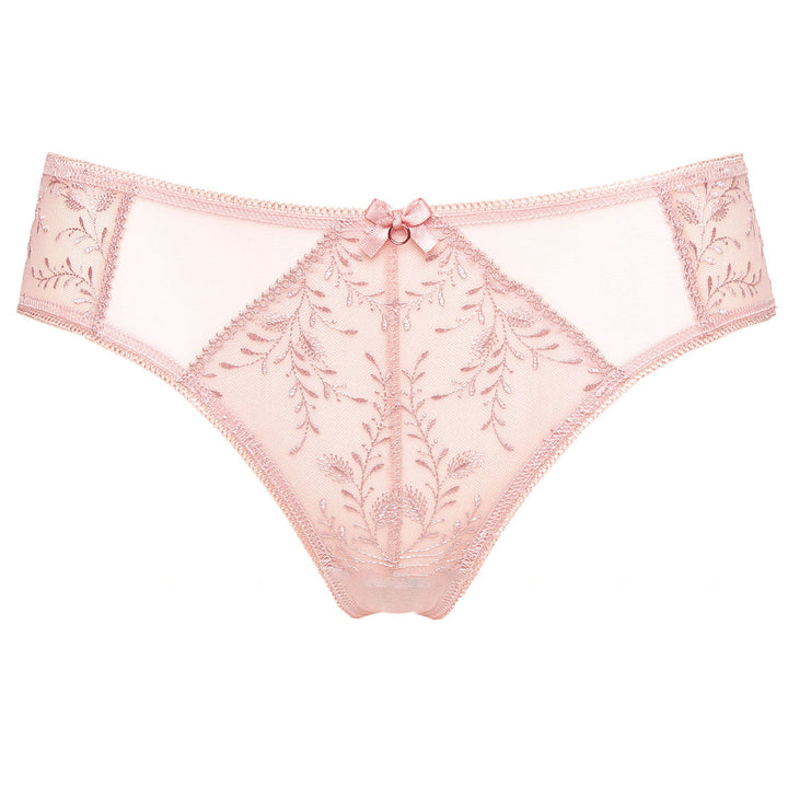 Sheer Mesh Mid Rise Bikini Panty Gorteks Harmony-4