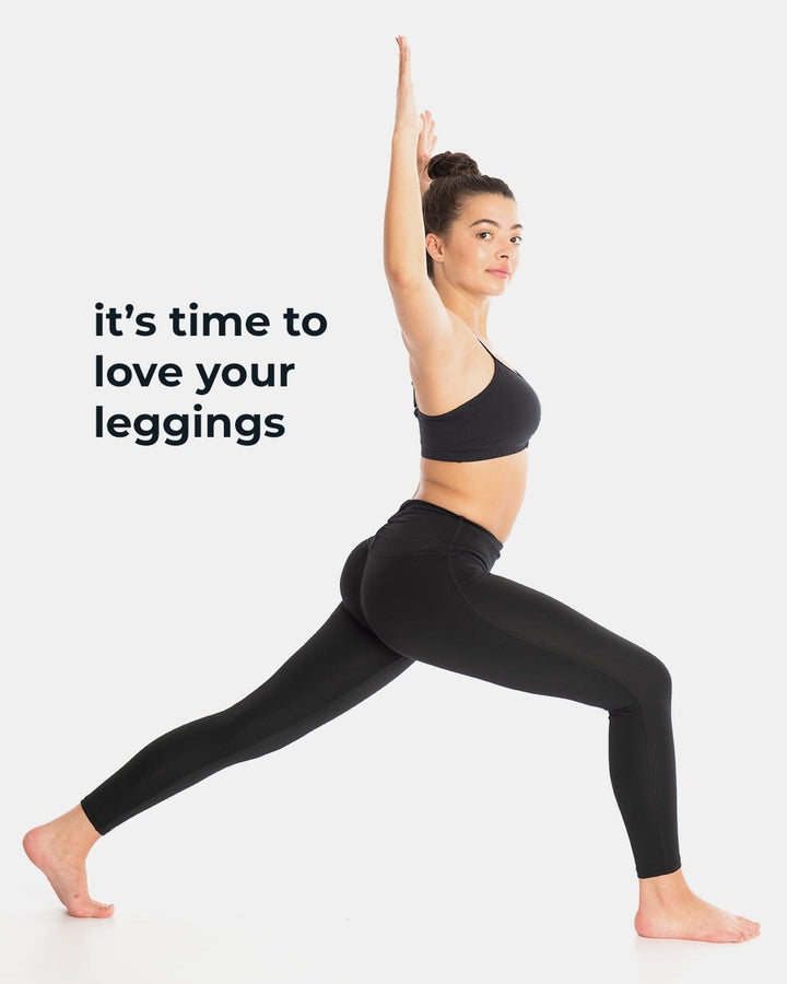 Squeeze Play High-Waist Legging – Booya Black-3