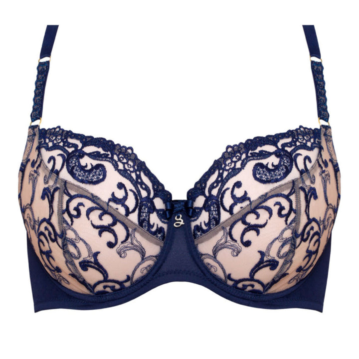 Sheer Mesh 3-Part Full Cup Bra Hazel-2