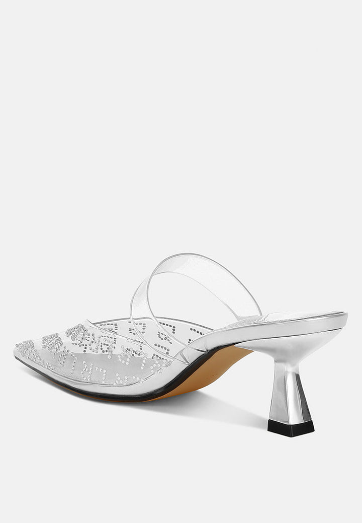 Holin Pointed Toe Kitten Heels-2