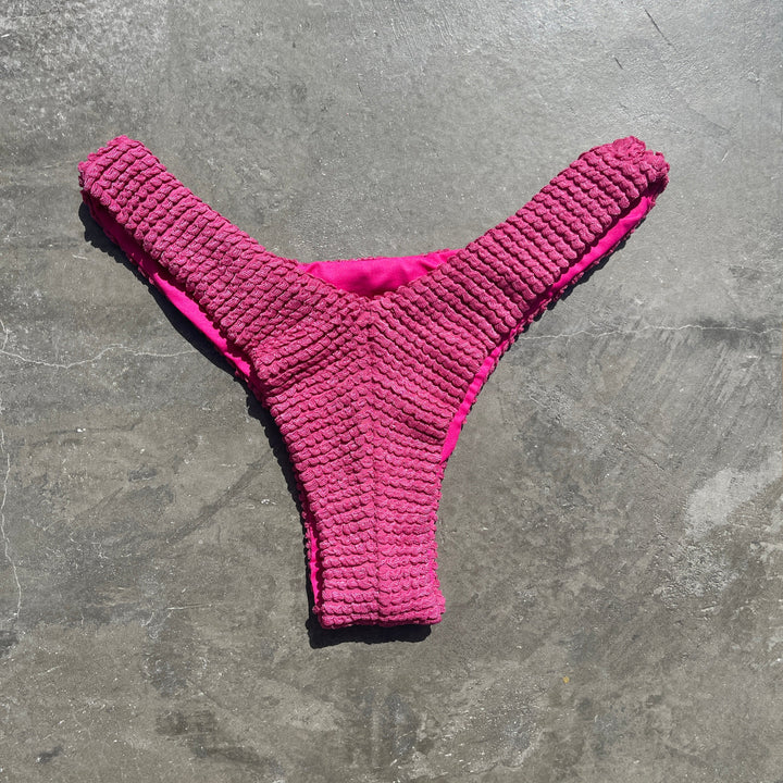 Lychee Martini Textured Bia Bikini Bottom-2