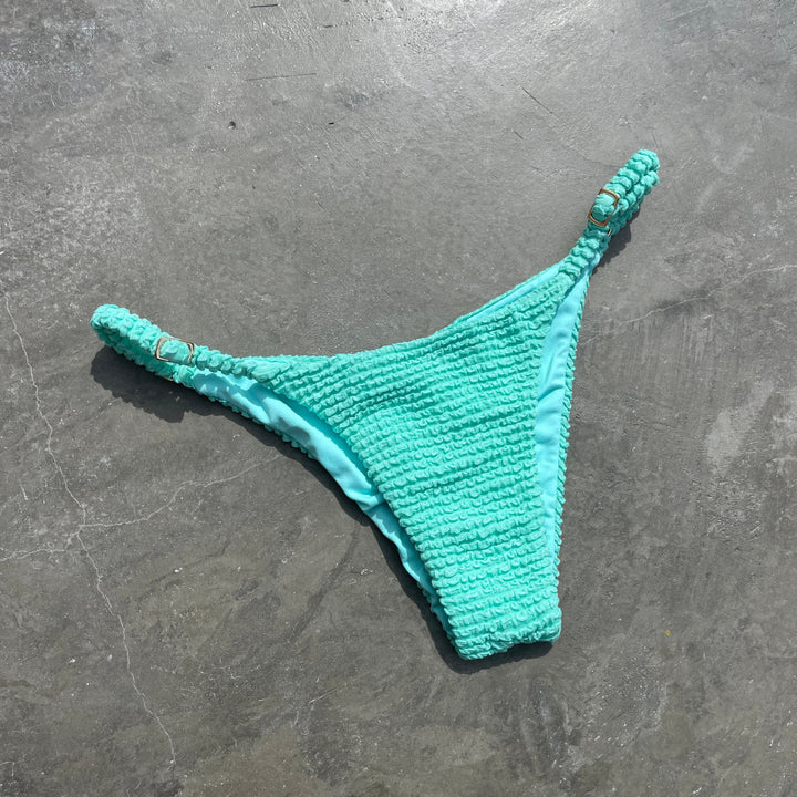 Atlantis Goddess Textured Tanga Bikini Bottom-1