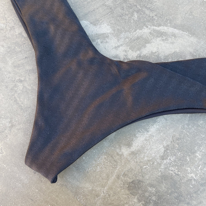 Black Striped Hang Glider Bikini Bottom-2