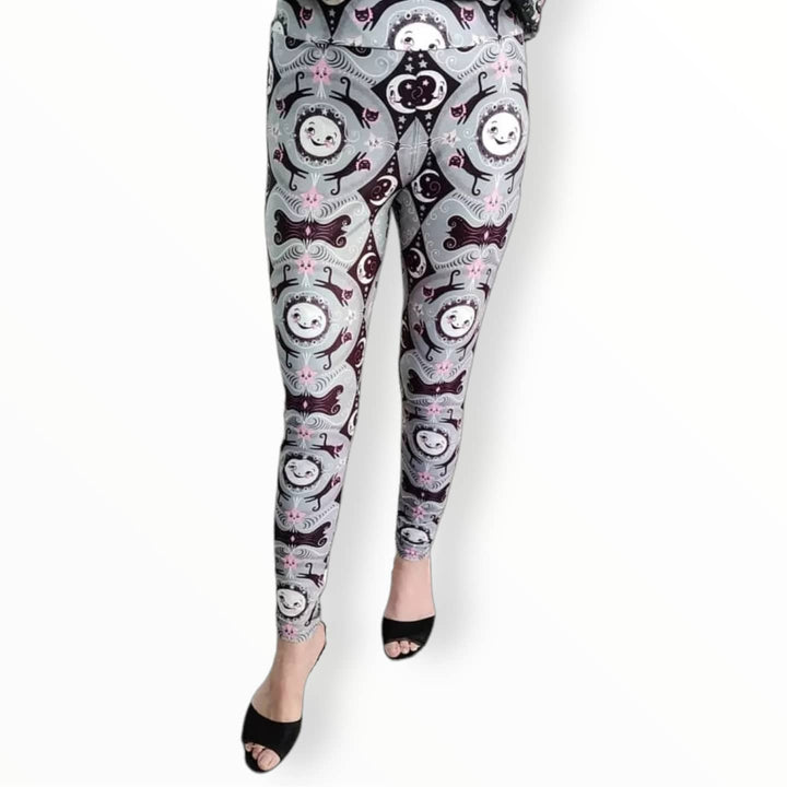 Luna Merry Go Round (Johanna Parker Exclusive) - High-quality Handcrafted Vibrant Leggings-2