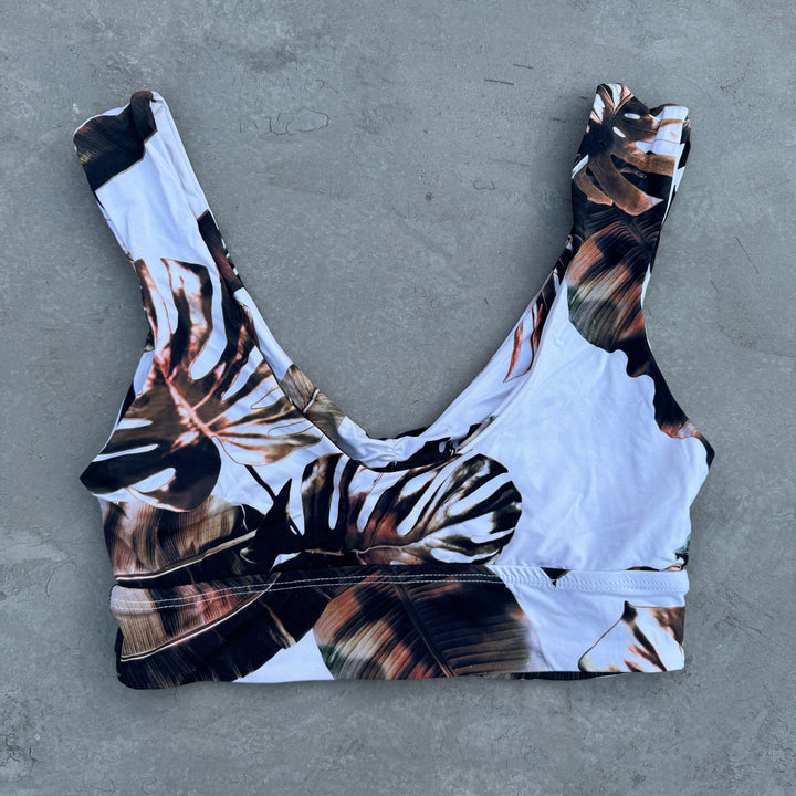 Caramel Blossom Crop Top-1