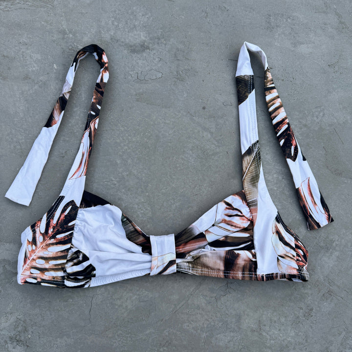 Caramel Blossom Leda Bikini Top-0