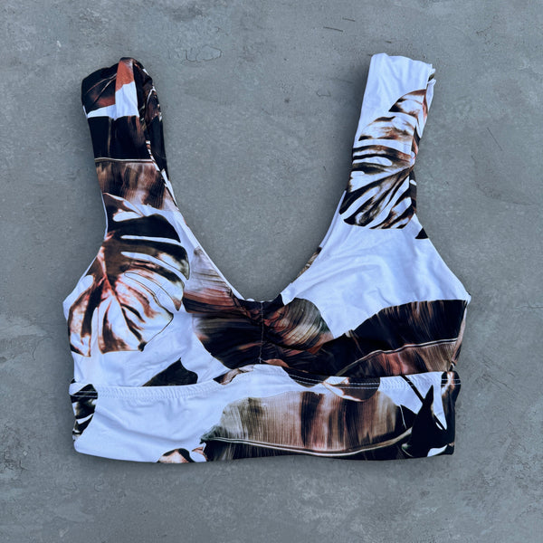 Caramel Blossom Crop Top-0