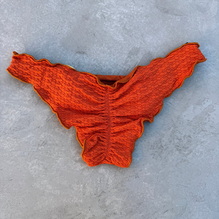 Sunkissed Amber Lili Ripple with 2 Rings Bikini Bottom-2