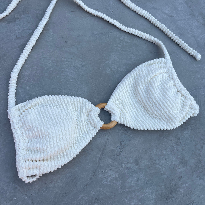 Pearl Textured Kayla Bikini Top-2