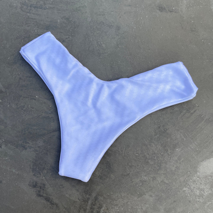 White Striped Hang Glider Bikini Bottom-2