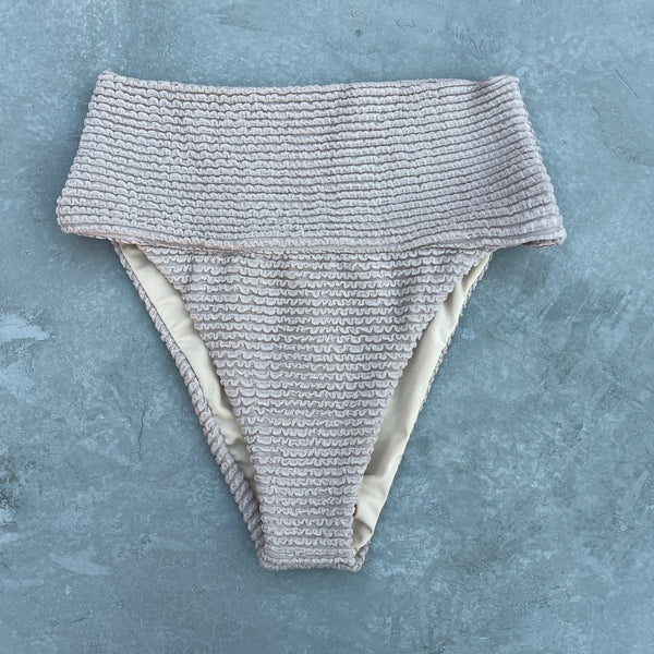 Sand Tropez Textured Olga Bikini Bottom-0