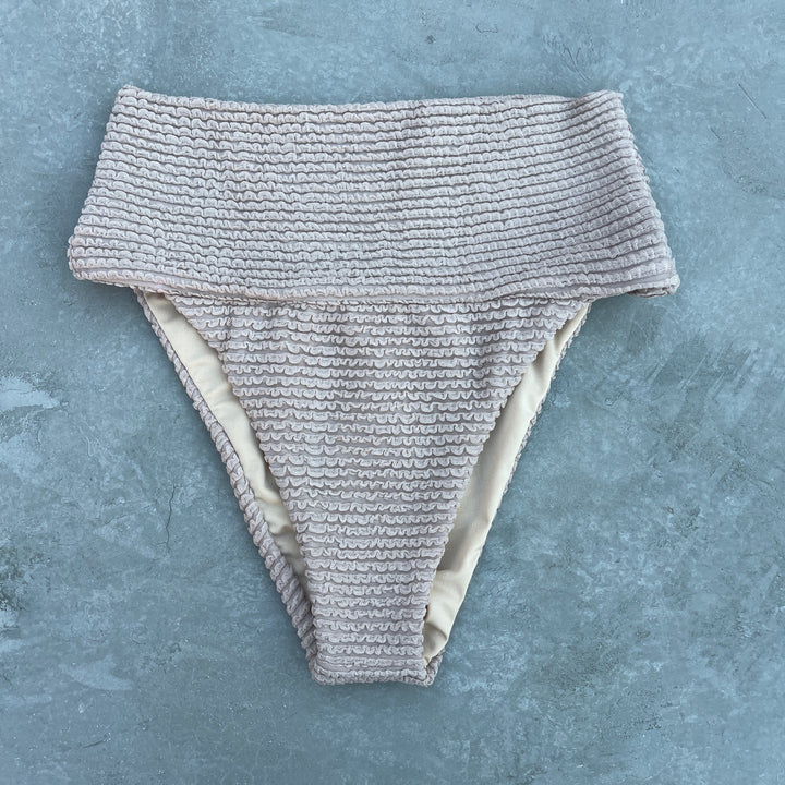 Sand Tropez Textured Olga Bikini Bottom-0