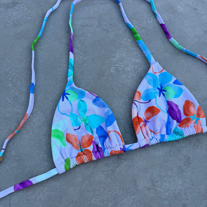 Spring Garden Triangle Bikini Top-1