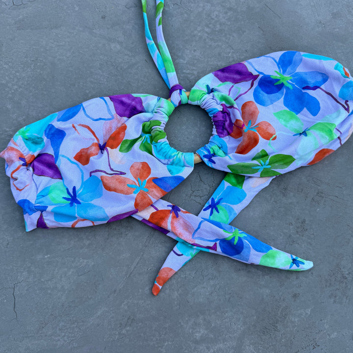 Spring Garden Strapless Bikini Top-1