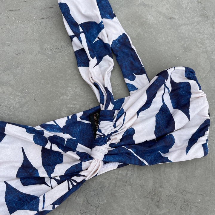 Sapphire Bloom Greek Bikini Top-2