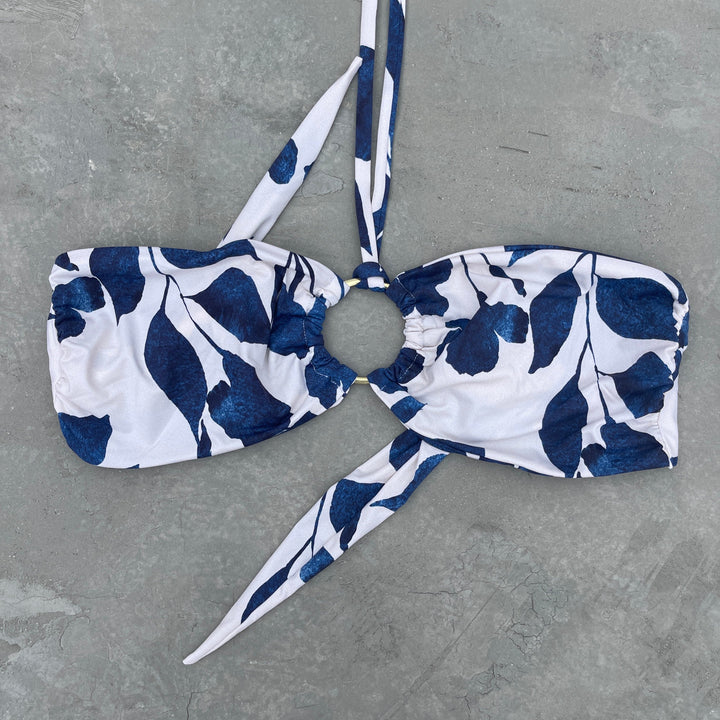 Sapphire Bloom Strapless Bikini Top-1