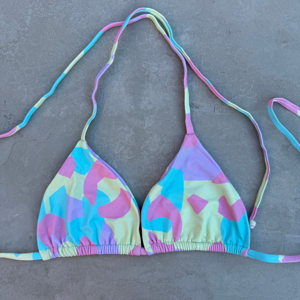 Summer Sorbet Triangle Bikini Top-0