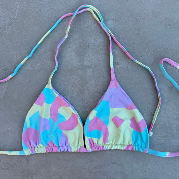 Summer Sorbet Triangle Bikini Top-0