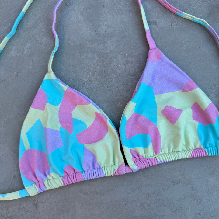 Summer Sorbet Triangle Bikini Top-1