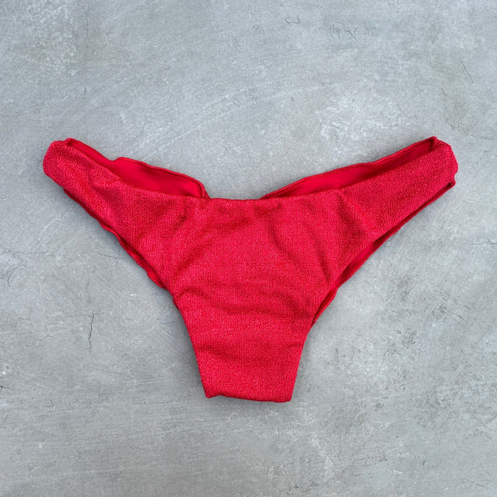 Fuego Del Mar Lux Textured Lili Ripple Bikini Bottom-1
