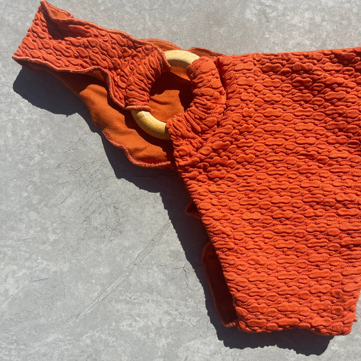 Sunkissed Amber Lili Ripple with ring Bikini Bottom-3