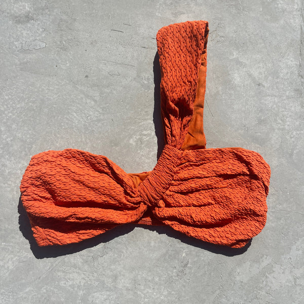 Sunkissed Amber Greek Bikini Top-0
