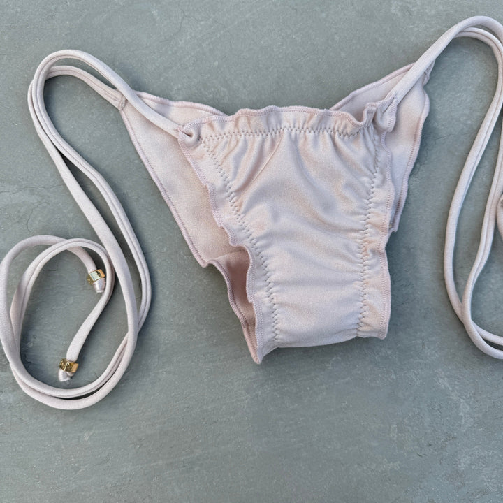 Luminous Bare Ripple Side Tie Bikini Bottom-1