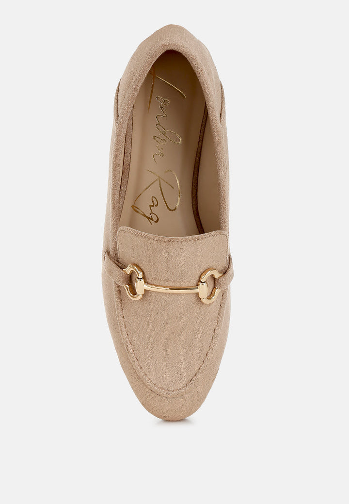 Kingsley Horsebit Embellished Loafers-3