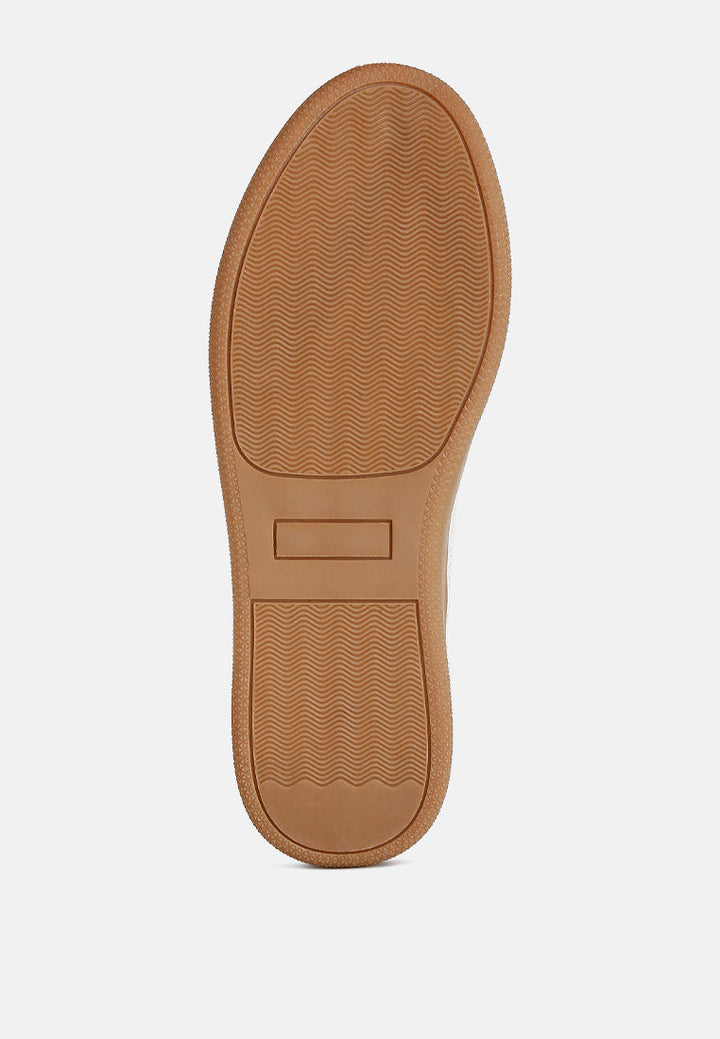 Kyniska Faux Leather Everyday Sneakers-4