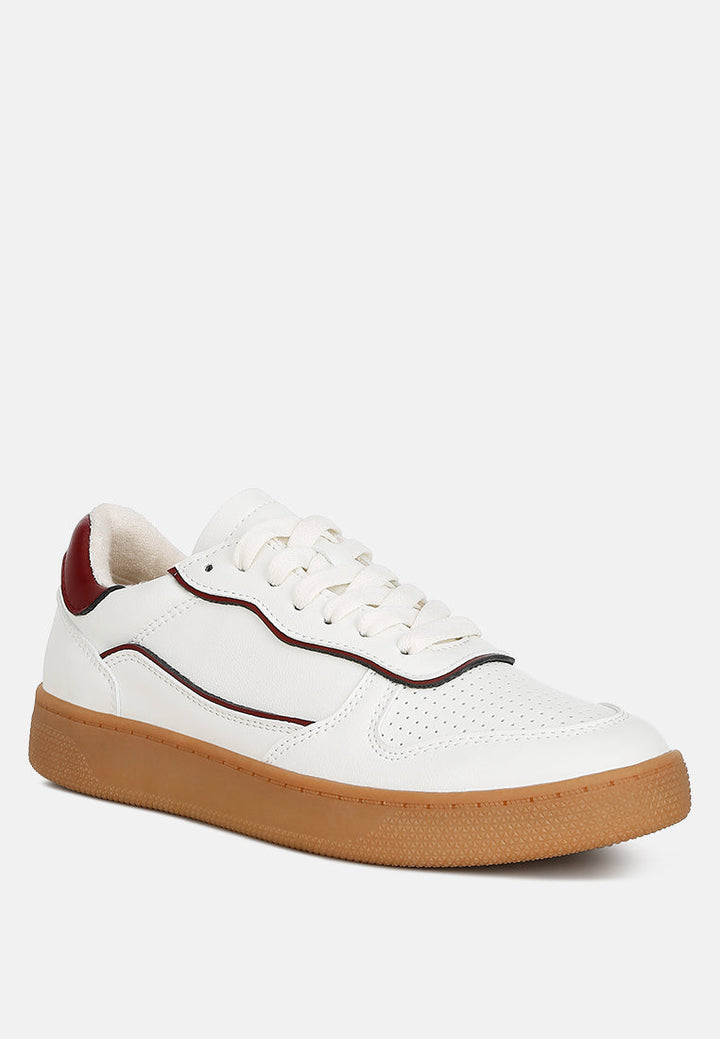 Kyniska Faux Leather Everyday Sneakers-1