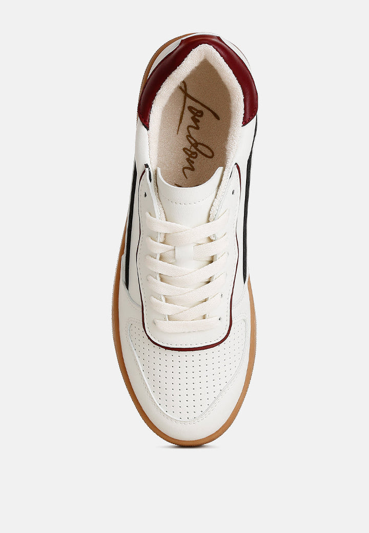 Kyniska Faux Leather Everyday Sneakers-3