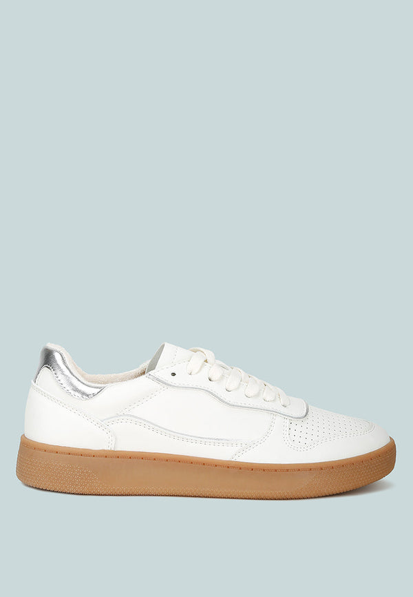 Kyniska Faux Leather Everyday Sneakers-5