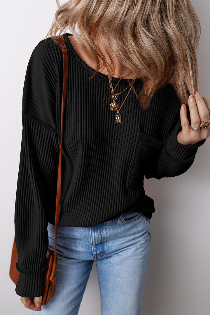 Kennedy Corded Long Sleeve-2