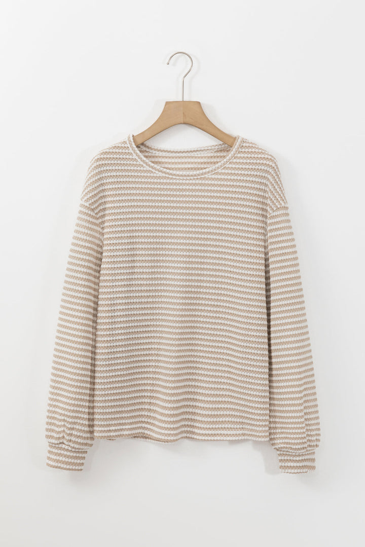 Elouise Stripe Long Sleeve Top-3