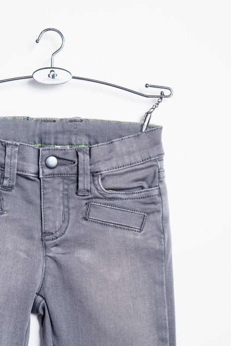 Biker Grey Jeans-4